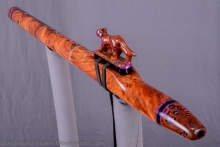 Honduran Rosewood Burl Native American Flute, Minor, Mid A-4, #K16E (13)